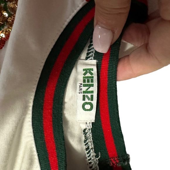 KENZO bling tiger top in size Medium. Absolutely gorgeous. - Picture 9 of 13